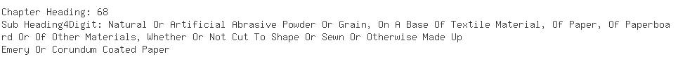 Indian Importers of abrasive - Indchem Marketing Corporation