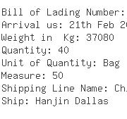 USA Importers of acrylonitrile - Laufer Freight Lines Limited