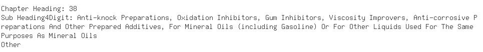 Indian Importers of additive - Cetex Petrochemicals Limited