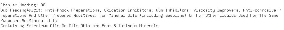 Indian Importers of additive - Environ Chem