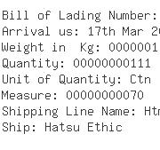 USA Importers of air condition - Egl Ocean Line