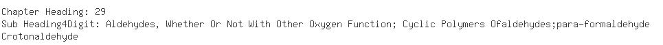 Indian Importers of aldehyde - Lux Flavours