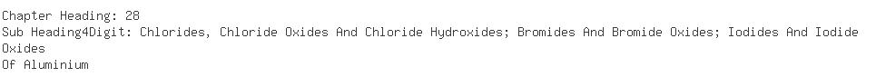 Indian Exporters of aluminium chloride - Base Metal Chemicals