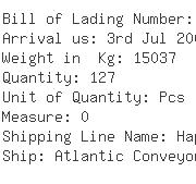 USA Importers of aromatic chemical - Acc Shipping Usa Ltd
