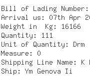 USA Importers of aromatic chemical - Dhl Global Forwarding