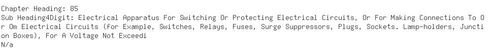 Indian Importers of battery - All Ministries/dept. Of Cent