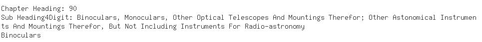 Indian Importers of binocular - Bharat Electronics Ltd