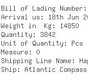 USA Importers of biscuit - Kuehne  &  Nagel Inc