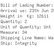 USA Importers of blade - Caterpillar Incorporated