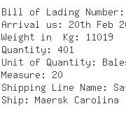 USA Importers of blanket - Multilink Container Line Llc