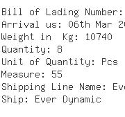 USA Importers of bolt - Oceanic Container Line Inc