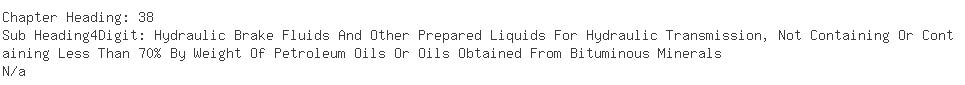 Indian Importers of brake fluid - Brakes India Limited