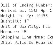 USA Importers of brake motor - Mus411 Dhl Danzas Aei Ocean