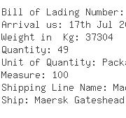 USA Importers of brass tube - Panalpina Inc-ocean Freight Div