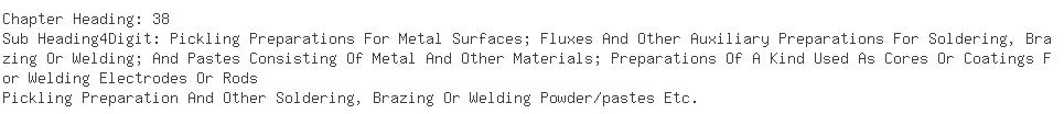 Indian Importers of brazing flux - Dharam Industries