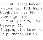 USA Importers of brick - Kuehne  &  Nagel Inc