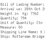 USA Importers of bridge - Nissin International Transport Usa