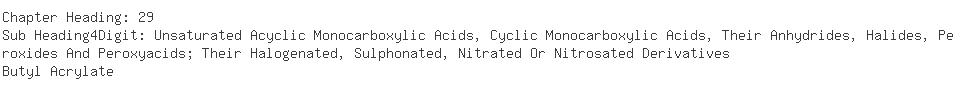 Indian Importers of butyl - Chemical Connection