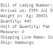 USA Importers of calcium chloride - Kuehne Nagel Inc