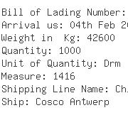 USA Importers of calcium hypochlorite - Canaan Shipping Company Limited