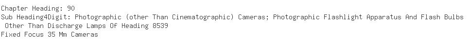 Indian Importers of camera - A. K. Impex