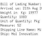 USA Importers of cans - Ntl Naigai Trans Line Usa Inc