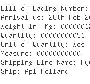 USA Importers of carbon steel - Blue Anchor Line C/o