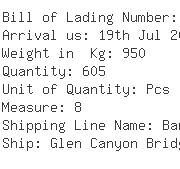 USA Importers of cardboard - Bombardier Aerospace Inc