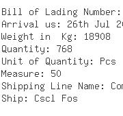 USA Importers of cardboard - Dhl Danzas Air Ocean