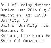 USA Importers of cast iron - Egl Ocean Line