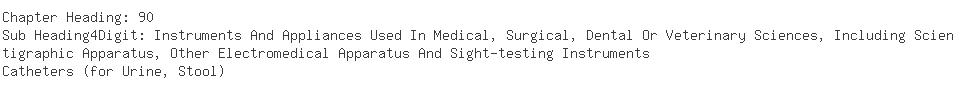 Indian Importers of catheter - St. Jude Medical (hong Kong) Ltd