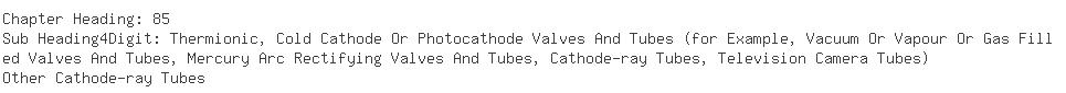 Indian Importers of cathode ray tube - M/s. Scientific Mes-technik Pvt. Ltd
