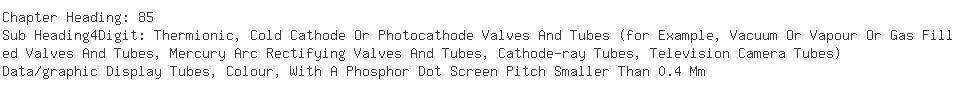 Indian Importers of cathode ray tube - Bpl Limited