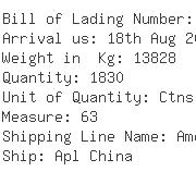 USA Importers of chair - Apl Logistics Hong Kong
