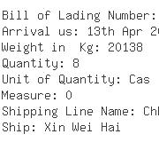 USA Importers of chassis - Dsv Air  &  Sea Inc