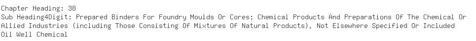 Indian Importers of chemical oil - Essar Oil Ltd