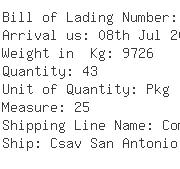 USA Importers of chemical product - New Transport Sa