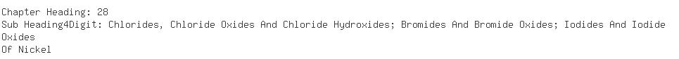 Indian Importers of chloride - Carborandum Universal Limited