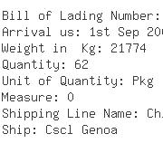 USA Importers of chlorine - Kuehne Nagel Inc