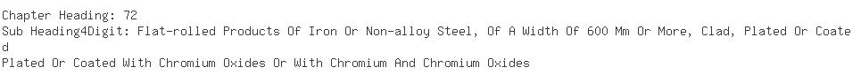 Indian Importers of chromium - Manaksia Ltd. (formerly Hindusthan Seals Ltd. )