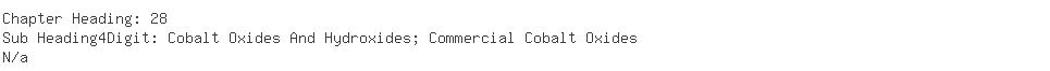 Indian Exporters of cobalt - Godha Chemicals Pvt. Ltd