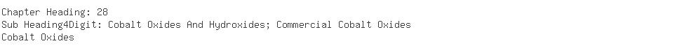 Indian Importers of cobalt - Excel Colour Frits Ltd