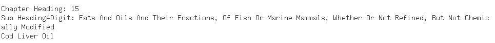 Indian Exporters of cod liver - Concierge