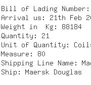 USA Importers of coil sheets - M/s Shaukat Corporation