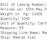 USA Importers of computer part - Apex Maritime Co Lax Inc