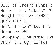 USA Importers of con rod - Pga Trading And Shipping Inc 100 Me