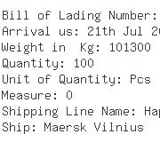 USA Importers of container bag - Dhl Global Forwarding