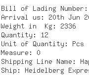 USA Importers of control valve - Kuehne Nagel Ltd