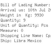 USA Importers of copper pipe - Maritime Services Line Argentina S