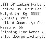 USA Importers of copper strip - Transcon Shipping Co Inc